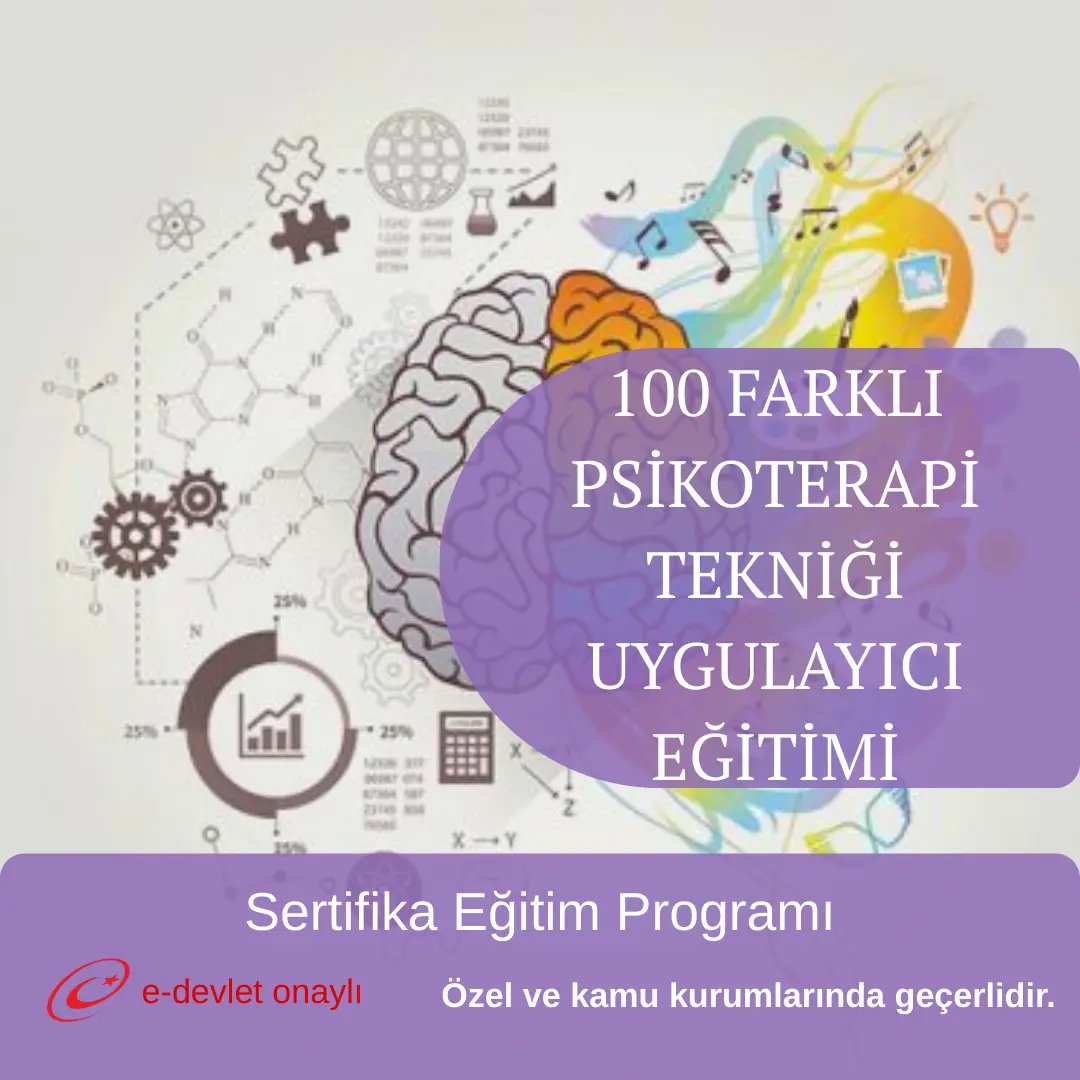100 FARKLI PSİKOTERAPİ TEKNİĞİ UYGULAYICI EĞİTİMİ