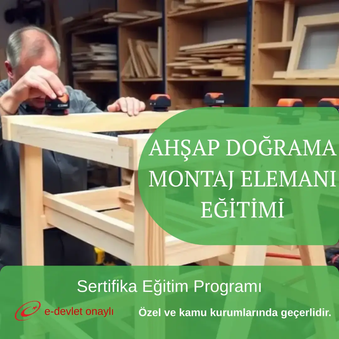 AHŞAP DOĞRAMA MONTAJ ELEMANI EĞİTİMİ