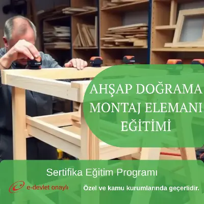 AHŞAP DOĞRAMA MONTAJ ELEMANI EĞİTİMİ