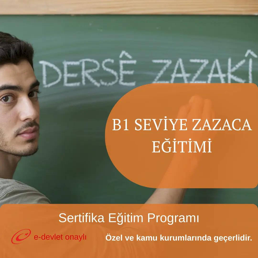 B1 SEVİYE ZAZACA EĞİTİMİ