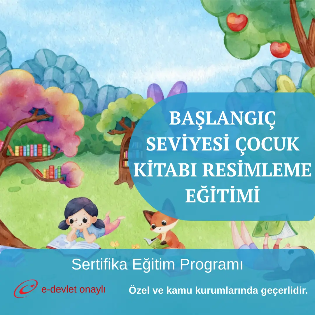 BAŞLANGIÇ SEVİYESİ ÇOCUK KİTABI RESİMLEME EĞİTİMİ