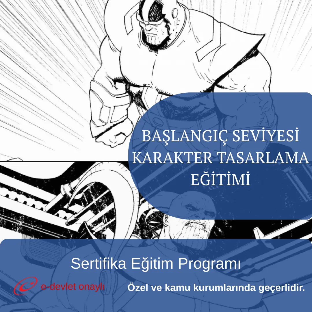 BAŞLANGIÇ SEVİYESİ KARAKTER TASARLAMA EĞİTİMİ