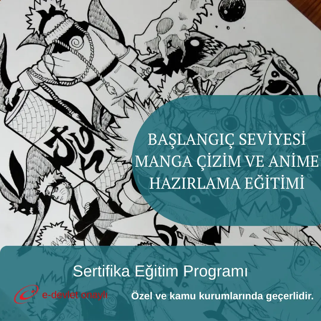 BAŞLANGIÇ SEVİYESİ MANGA ÇİZİM VE ANİME HAZIRLAMA EĞİTİMİ