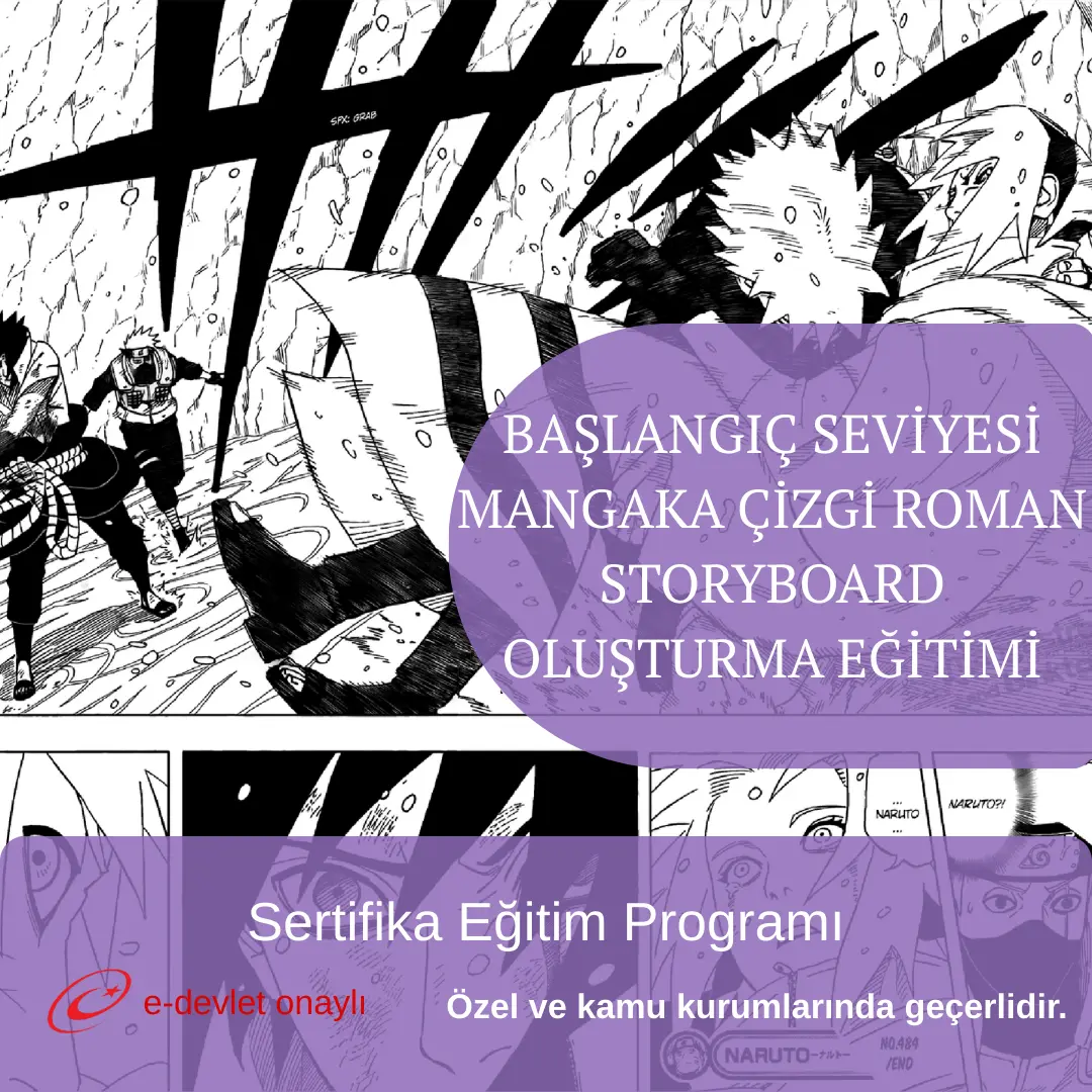 BAŞLANGIÇ SEVİYESİ MANGAKA ÇİZGİ ROMAN STORYBOARD OLUŞTURMA EĞİTİMİ