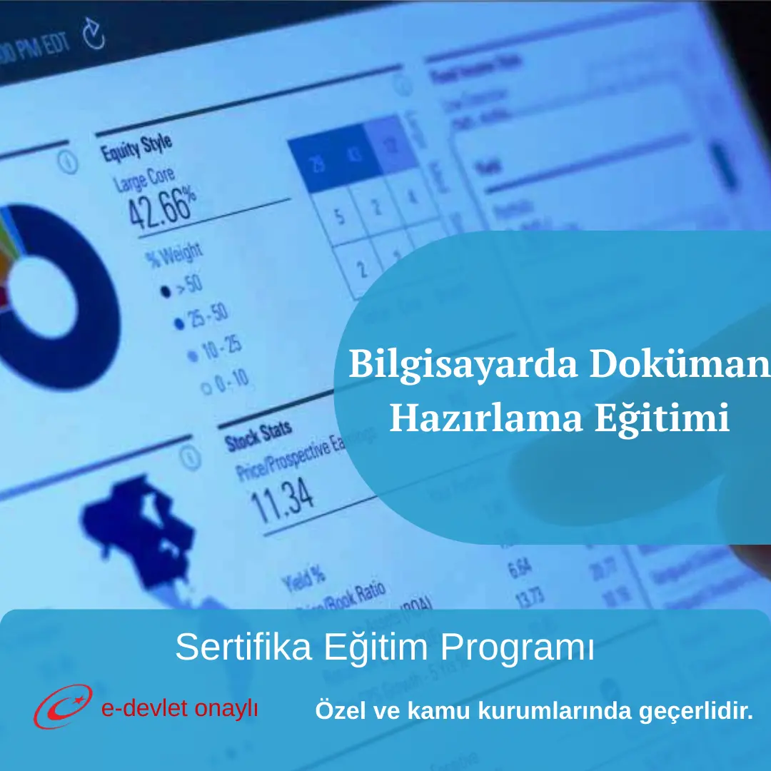 Bilgisayarda Doküman Hazırlama Eğitimi