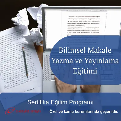 Bilimsel Makale Yazma ve Yayınlama Eğitimi