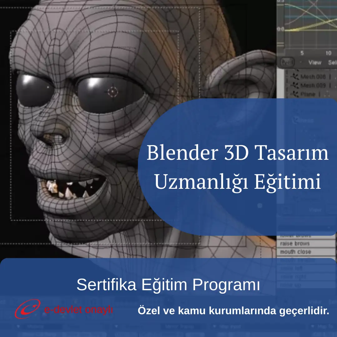 Blender 3D Tasarım Uzmanlığı Eğitimi