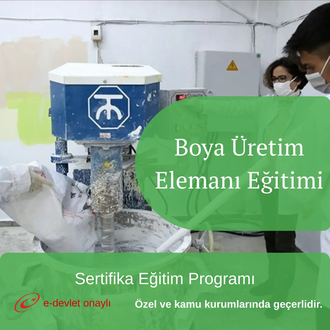 Boya Üretim Elemanı Eğitimi