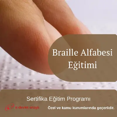 Braille Alfabesi Eğitimi