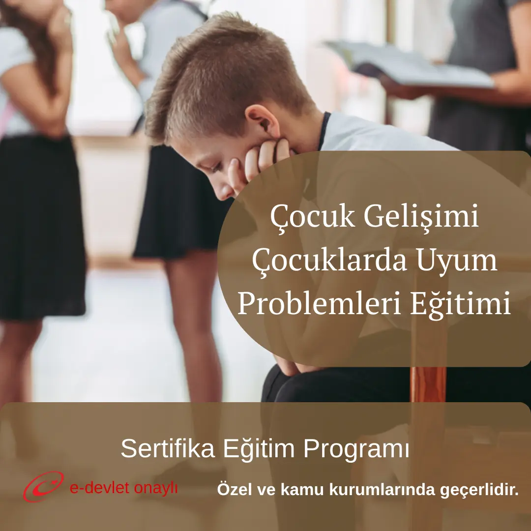 Çocuk Gelişimi Çocuklarda Uyum Problemleri Eğitimi