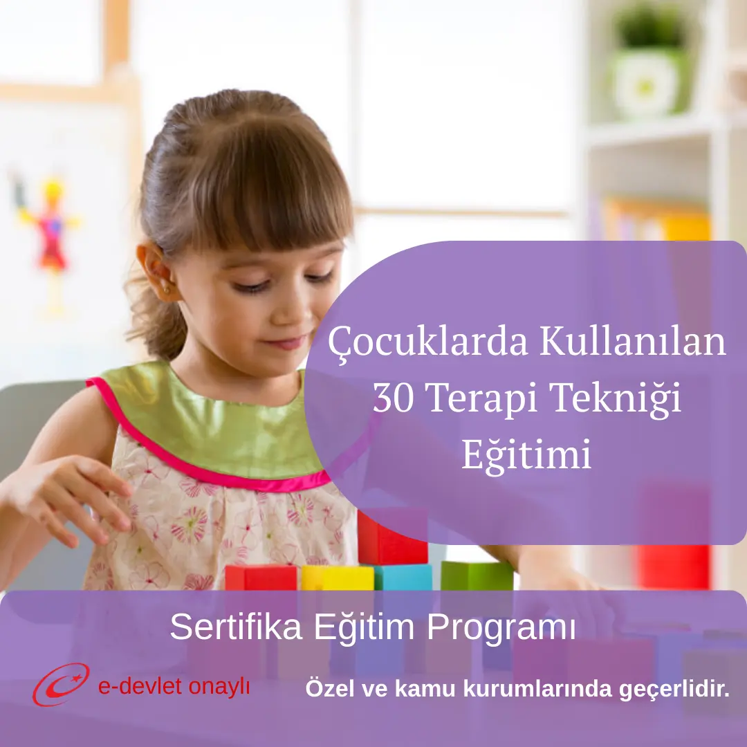 Çocuklarda Kullanılan 30 Terapi Tekniği Eğitimi