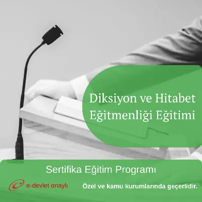 Diksiyon ve Hitabet Eğitmenliği Eğitimi