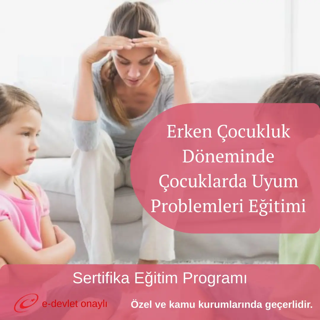 Erken Çocukluk Döneminde Çocuklarda Uyum Problemleri Eğitimi