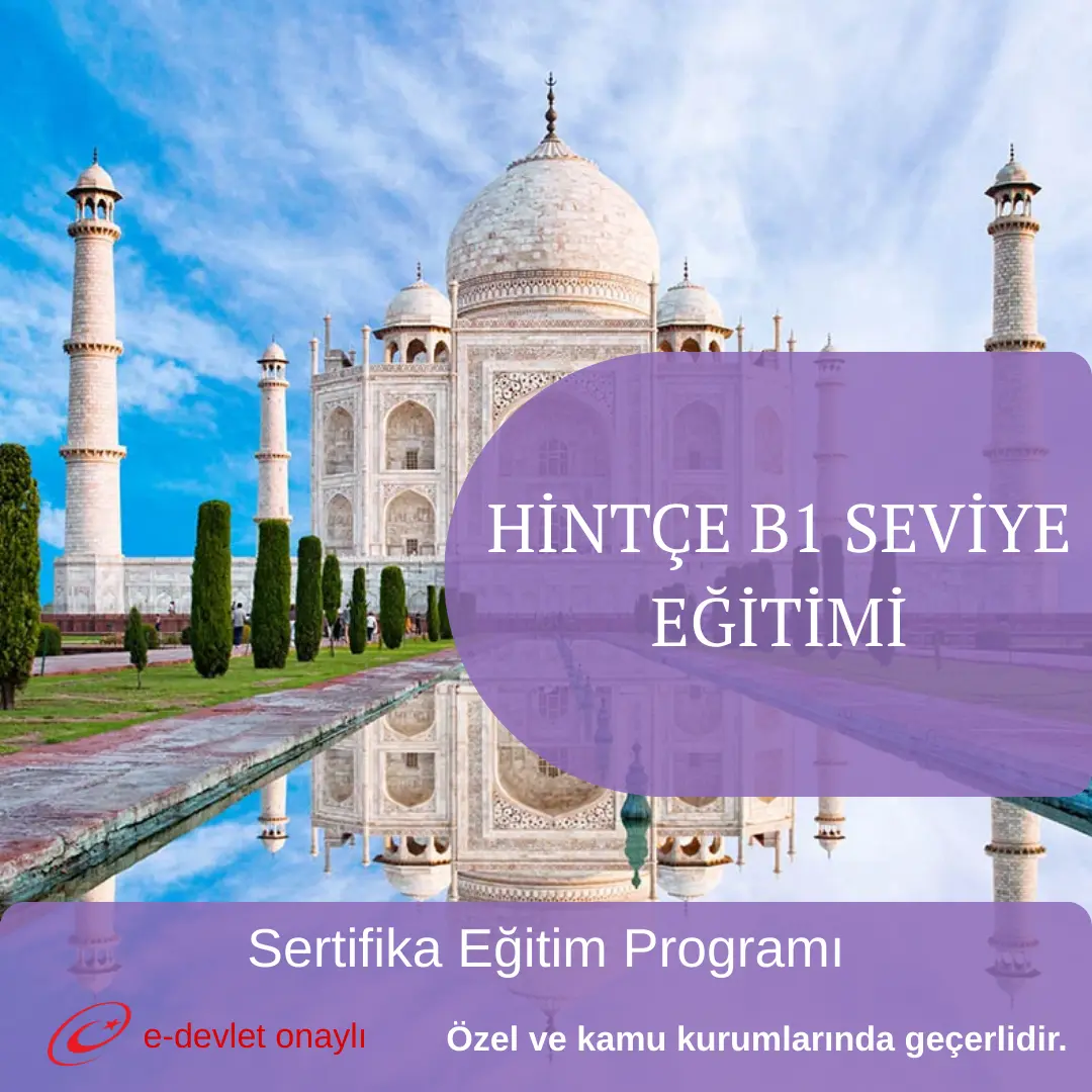HİNTÇE B1 SEVİYE EĞİTİMİ