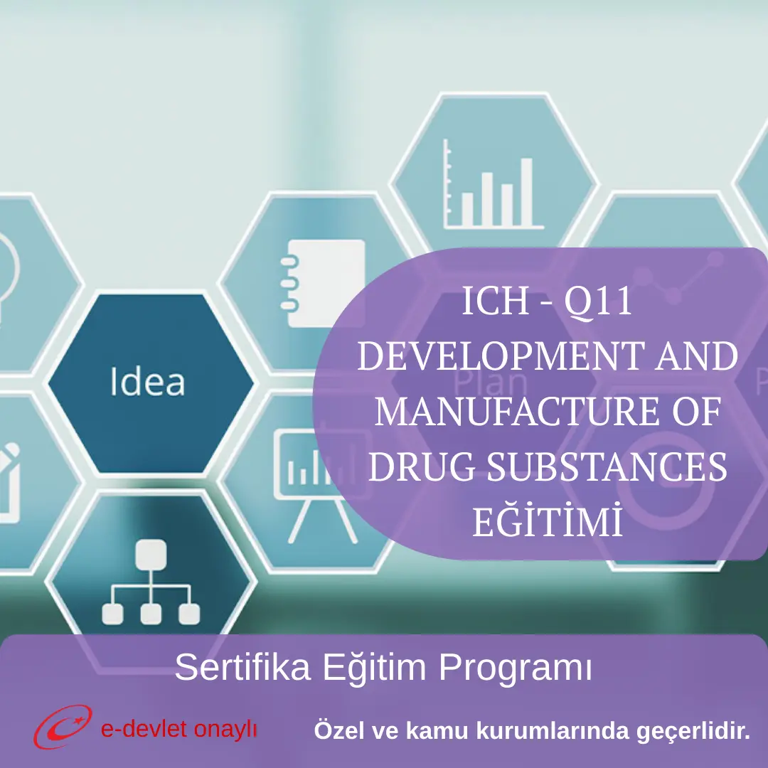 ICH - Q11 DEVELOPMENT AND MANUFACTURE OF DRUG SUBSTANCES EĞİTİMİ