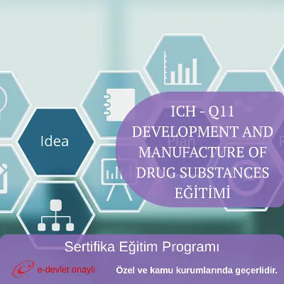 ICH - Q11 DEVELOPMENT AND MANUFACTURE OF DRUG SUBSTANCES EĞİTİMİ