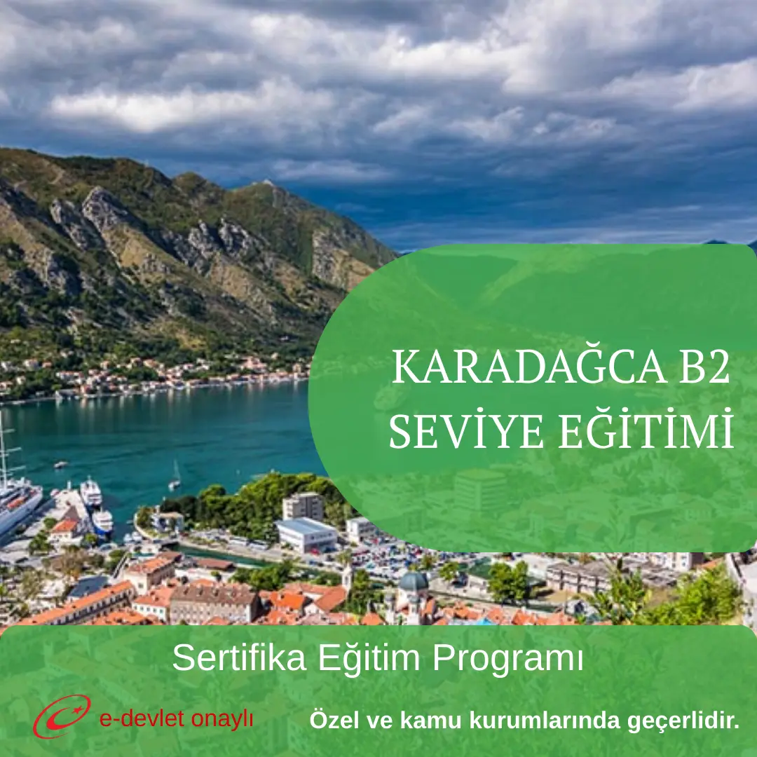 KARADAĞCA B2 SEVİYE EĞİTİMİ