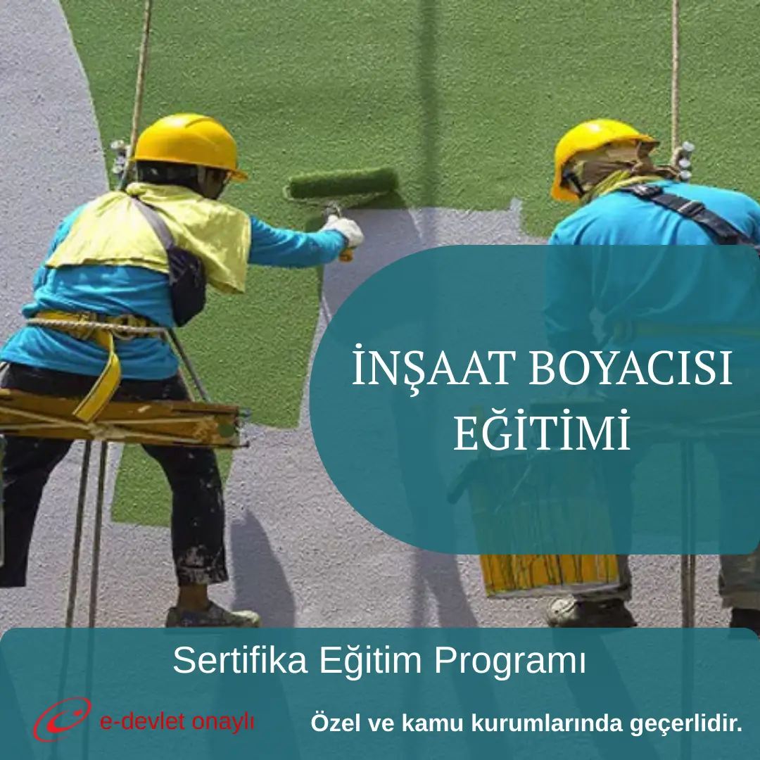 İNŞAAT BOYACISI EĞİTİMİ
