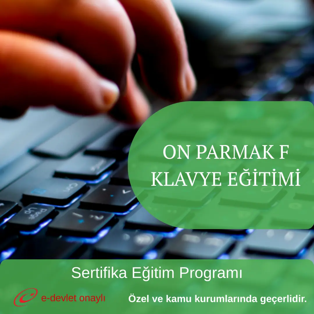 ON PARMAK F KLAVYE EĞİTİMİ