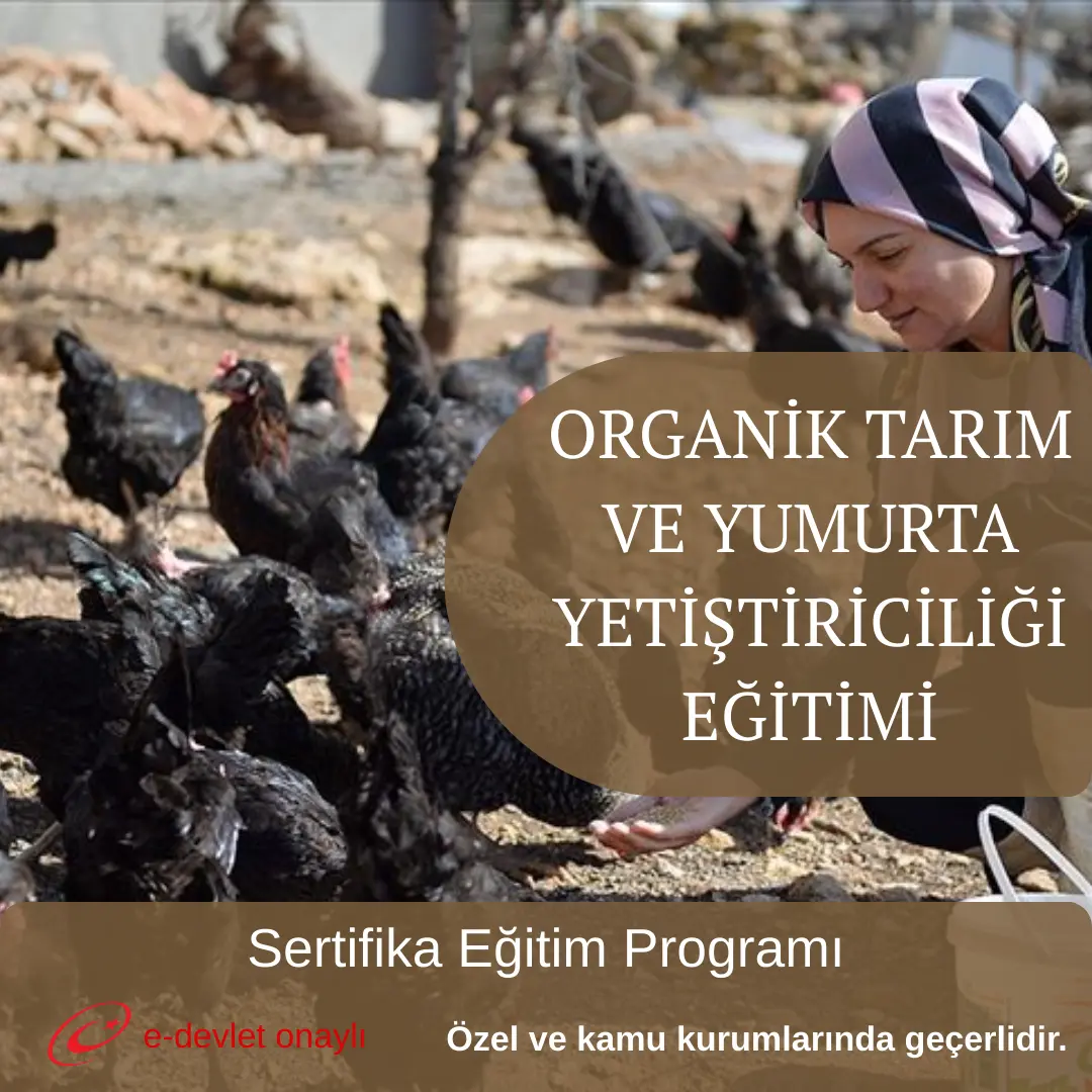ORGANİK TARIM VE YUMURTA YETİŞTİRİCİLİĞİ EĞİTİMİ