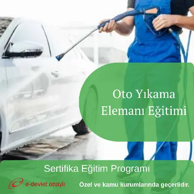 Oto Yıkama Elemanı Eğitimi