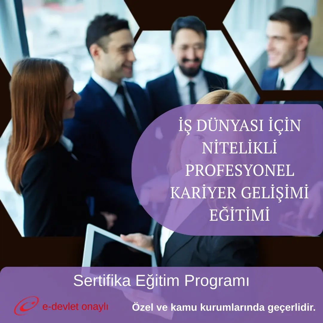 İŞ DÜNYASI İÇİN NİTELİKLİ PROFESYONEL KARİYER GELİŞİMİ EĞİTİMİ