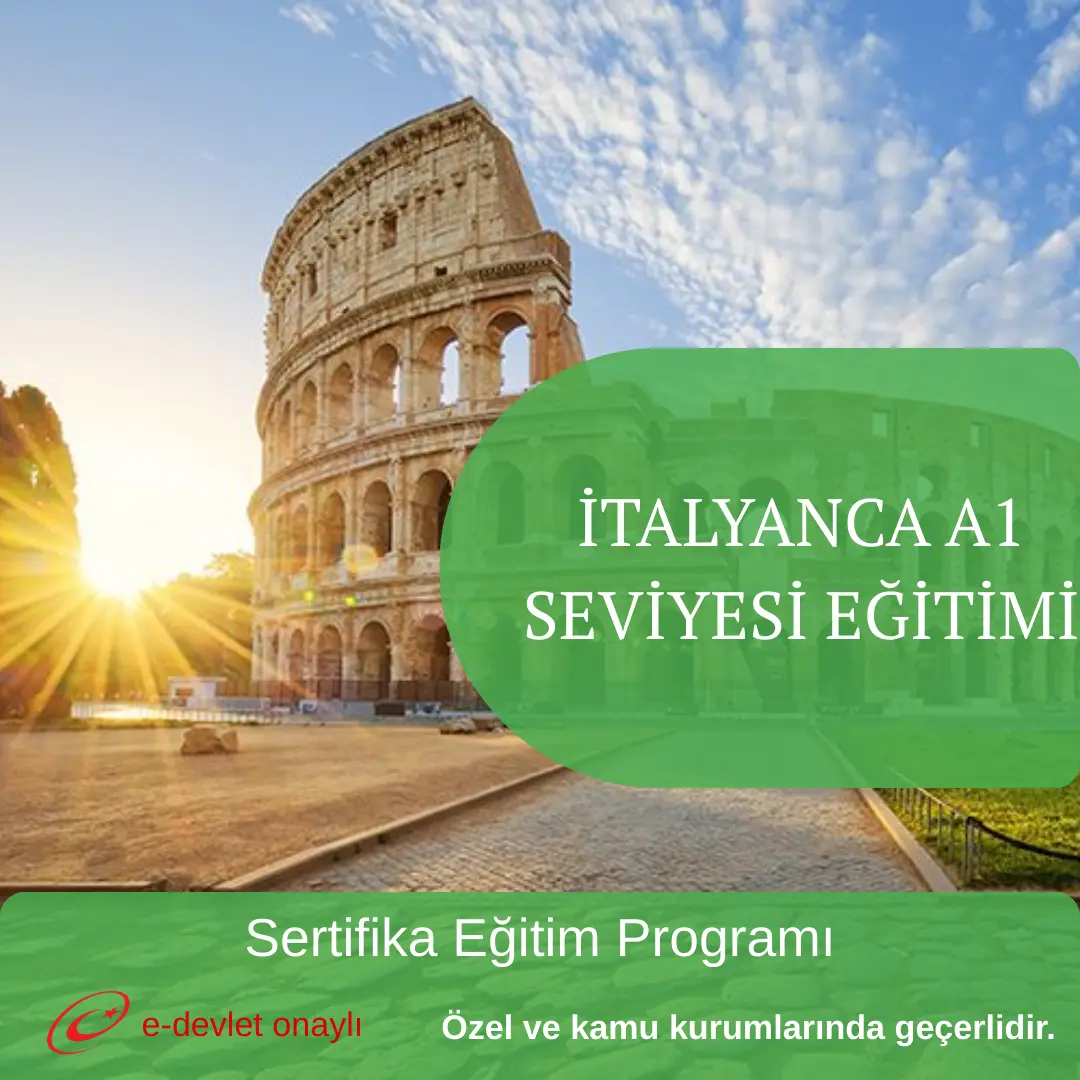 İtalyanca A1 Seviyesi Eğitimi